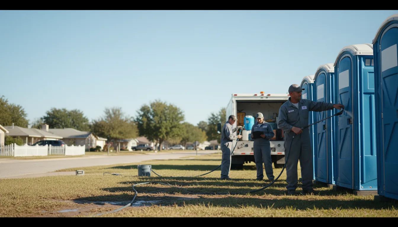 Long-Term Portable Toilet Rental in Morrison, OK near me